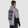 Man wearing Ultimate Direction Men's Ventro Jacket, rear view