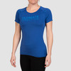Cyber Blue - Ultimate Direction Women's Tech Tee, front view