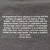 Athlete quote from Ultimate Direction Women's Casual Tank, Heather Gray