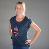 Navy Blue - Ultimate Direction Women's Casual Tee, front view