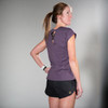 Ultimate Direction Women's Casual Tee, Vintage Purple, front view