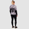 Woman wearing Ultimate Direction Women's Hydro Tight, rear view
