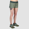 Camo Green - Ultimate Direction Women's Stratus Short, front view