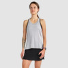 Heather Gray - Ultimate Direction Women's Cirrus Singlet, front view