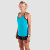 Paradise Blue - Ultimate Direction Amelia Boone Tank, front view