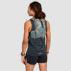 Man wearing Ultimate Direction Highland Vest, rear view