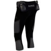 Ultimate Direction Women's Hydro 3/4 Tight, black, rear view