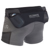 Ultimate Direction Women's Hydro Skin Short, Heather Gray, rear view