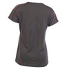 Ultimate Direction Women's Ultralight Tee, Basalt (dark gray), rear view