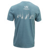 Ultimate Direction Hardrock 100 Tee, gray, rear view